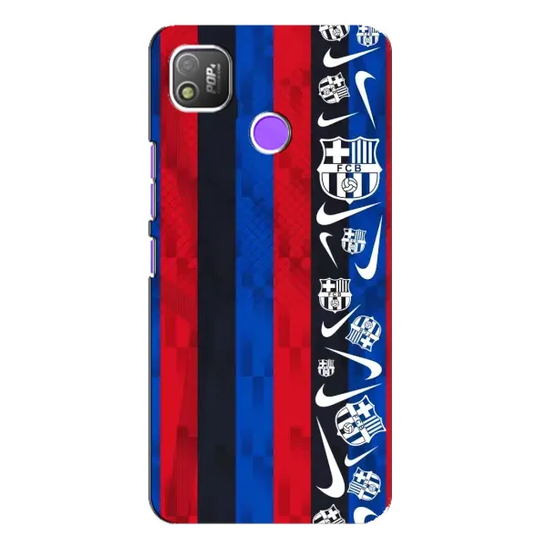 Чехол с рисунком «Фанат Барсы» для TECNO POP 4