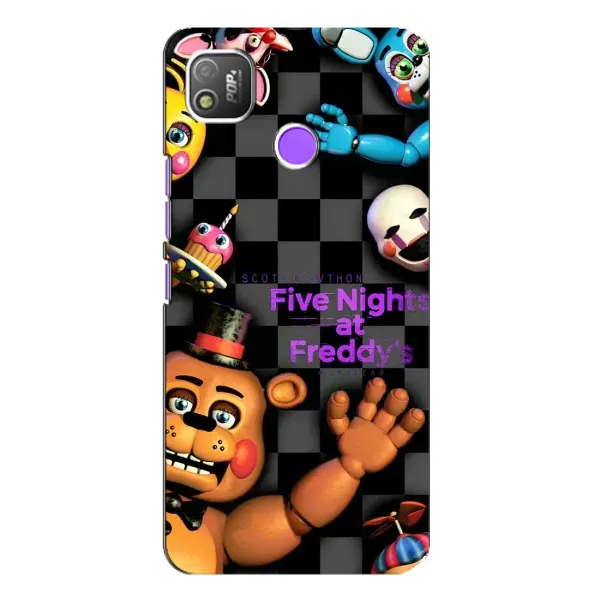 Чехол с рисунком «Freddy's» для TECNO POP 4 Чехол с рисунком «Freddy's» для TECNO POP 4