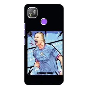 Чохли з принтом на TECNO POP 4 Футболіст (гол Ерлінг Холанд)