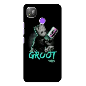 Чехол Супергерои Марвел на Техно Поп 4 (Groot)
