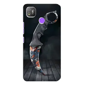 Чехол КИБЕРСПОРТ для TECNO POP 4 (Кинжал КС ГО)