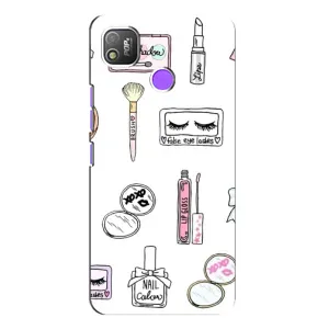 Дівчачий Чохол для TECNO POP 4 (Косметика)