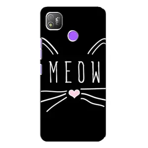 Бампер с изображением Котиков для Техно Поп 4 (КОТИК MEOW)