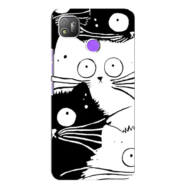 Чехол с рисунком «КОТИКИ» для TECNO POP 4 Чехол с рисунком «КОТИКИ» для TECNO POP 4