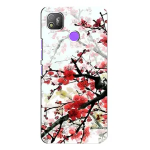 Чохол з картинкою Сакури на TECNO POP 4 (Гарна Сакура)