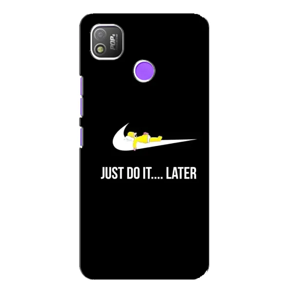 Чехол с рисунком «Later» для TECNO POP 4 Чехол с рисунком «Later» для TECNO POP 4