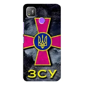 ЗСУ Чехлы (TPU) для TECNO POP 4 (Лого ЗСУ)
