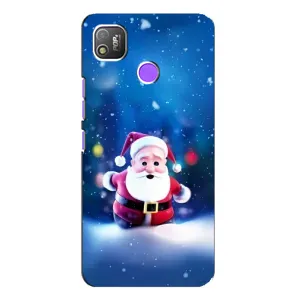 Чехлы на Новый Год TECNO POP 4 (Маленький Дед Мороз)