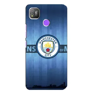 Силиконовые Чехлы принт Футбол на TECNO POP 4 (ManCity)