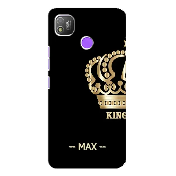 Чехол с рисунком «MAX» для TECNO POP 4