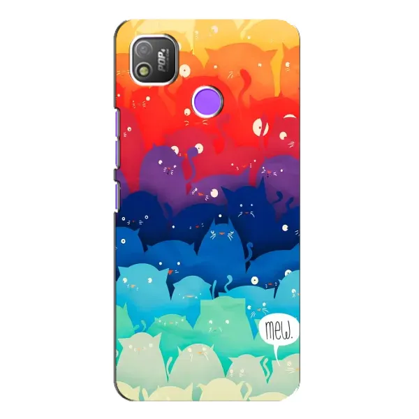 Чохол з малюнком «Mew» для TECNO POP 4