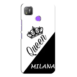 Чехлы для TECNO POP 4 - Женские имена (MILANA)