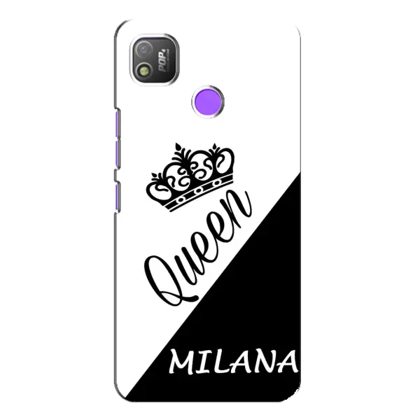 Чехол с рисунком «MILANA» для TECNO POP 4 Чехол с рисунком «MILANA» для TECNO POP 4
