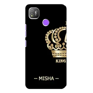 Чехол с рисунком «MISHA» для TECNO POP 4