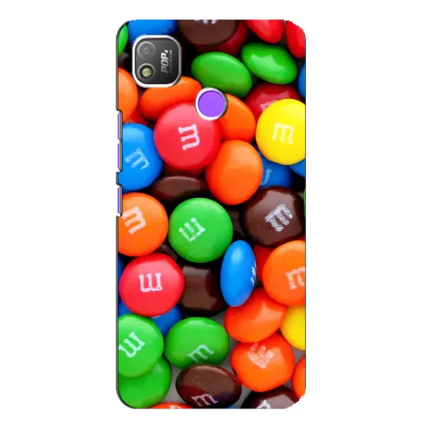 Чехол с рисунком «Разноцветные M&M'S» для TECNO POP 4 Чехол с рисунком «Разноцветные M&M'S» для TECNO POP 4