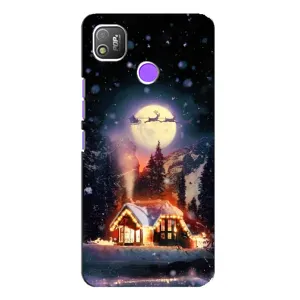 Чехлы на Новый Год TECNO POP 4 (Настроение зимнее)