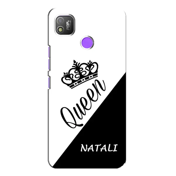 Чехол с рисунком «NATALI» для TECNO POP 4 Чехол с рисунком «NATALI» для TECNO POP 4