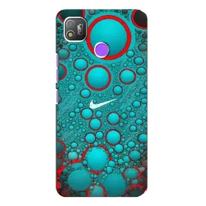 Силіконовый Чохол на TECNO POP 4 з картинкою НАЙК (Найк зелений)