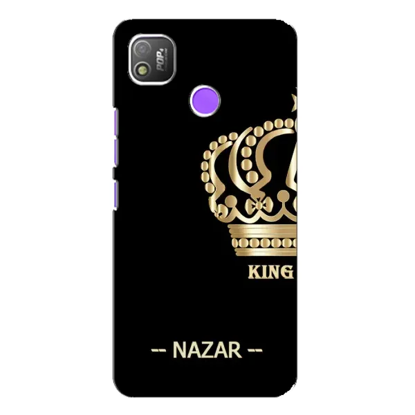 Чехол с рисунком «NAZAR» для TECNO POP 4