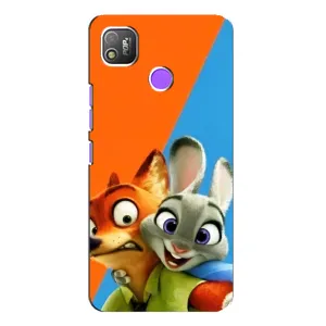 Чохли ЗООТРОПОЛІС для TECNO POP 4 (Нік і Хопс)