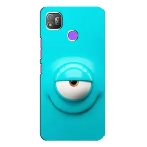 Чохли (ТПУ) (смішні стікери) для TECNO POP 4 (Одноглазик)