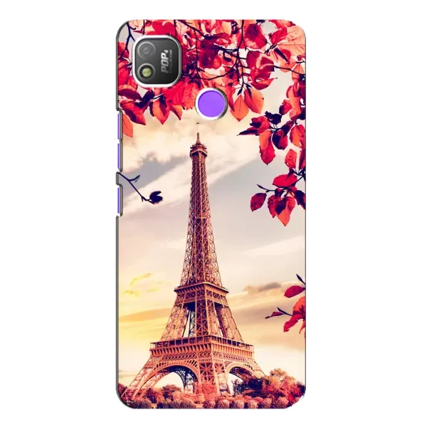 Чехол с рисунком «Paris photo» для TECNO POP 4 Чехол с рисунком «Paris photo» для TECNO POP 4
