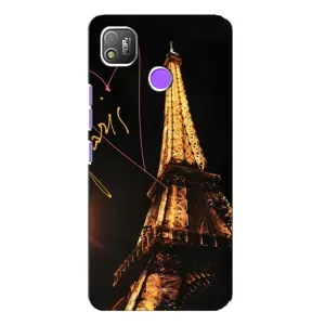 Чехол с Эйфелевой башней на TECNO POP 4 (Paris)