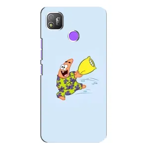 Чохли з Патріком на TECNO POP 4 (Патрік із подушкою)