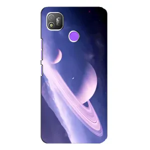 Чехлы КОСМОС для TECNO POP 4 (Планета в космосе)