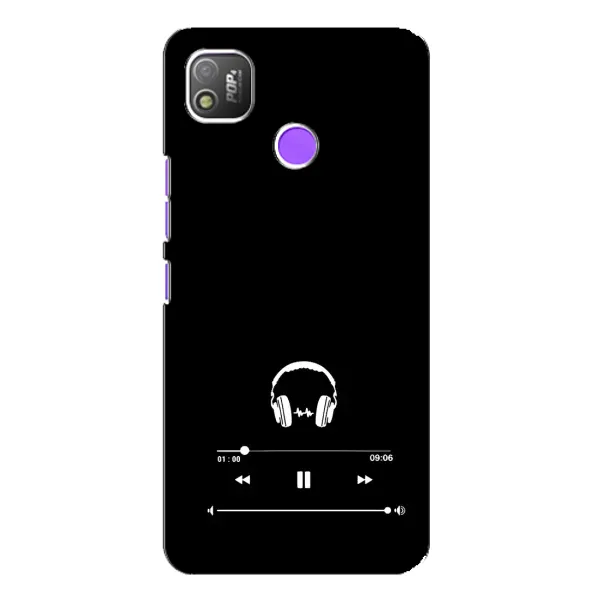 Чехол с рисунком «Плеер» для TECNO POP 4 Чехол с рисунком «Плеер» для TECNO POP 4