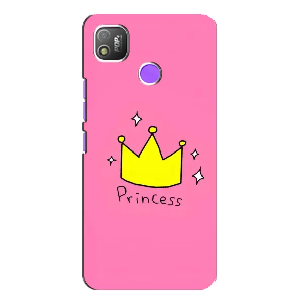 Чехол с рисунком «Princess» для TECNO POP 4 Чехол с рисунком «Princess» для TECNO POP 4