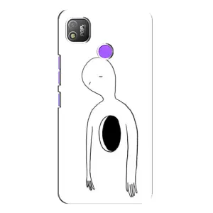 Чехлы со смыслом для TECNO POP 4 (Пустота)