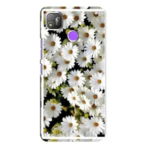 Чохол з ромашками на TECNO POP 4 (Рамка в ромашках)