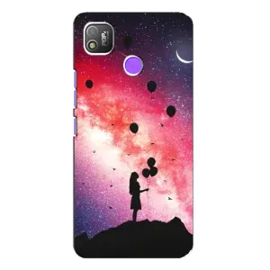 Силиконовые Чехлы Любимому человеку для TECNO POP 4 (Шарики в небе)