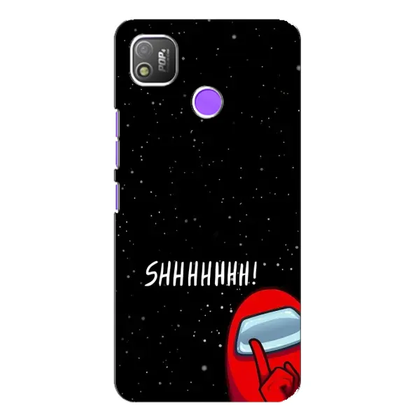 Чехол с рисунком «SHHHHH» для TECNO POP 4 Чехол с рисунком «SHHHHH» для TECNO POP 4