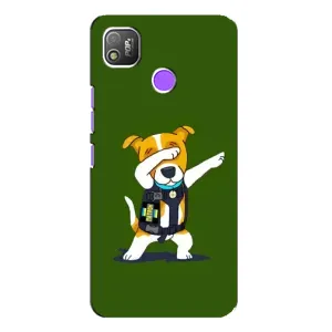 Чехол с принтом Собаки Патрон для TECNO POP 4 (Собака Патрон)