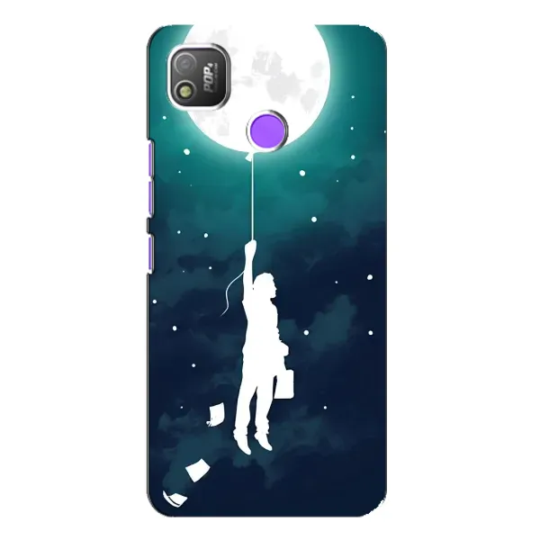 Чехол с рисунком «To The moon» для TECNO POP 4 Чехол с рисунком «To The moon» для TECNO POP 4