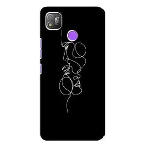 Силиконовые Чехлы Любимому человеку для TECNO POP 4 (Влюбленная пара)