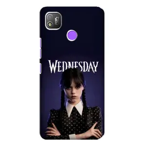 Чехлы с принтом Уэнсдей на TECNO POP 4 (Wednesdey)