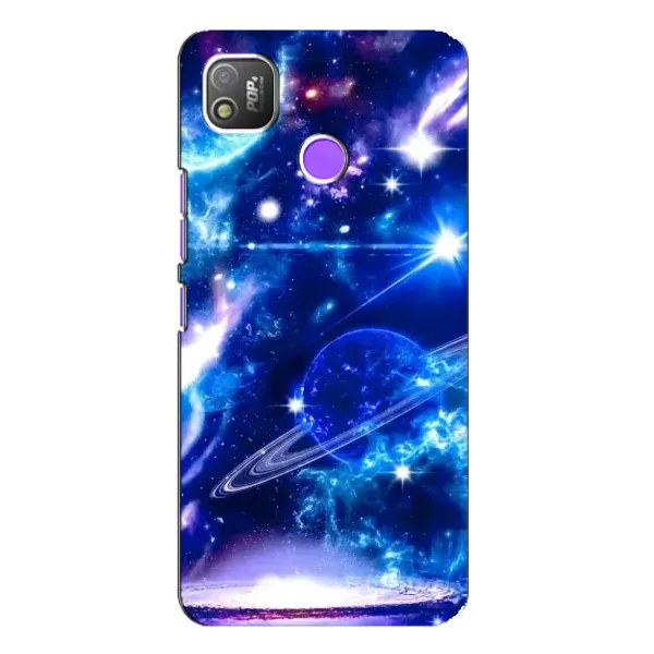Чохол з малюнком «Яскравий космос» для TECNO POP 4 Чохол з малюнком «Яскравий космос» для TECNO POP 4
