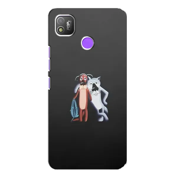Чехол с рисунком «Шо, опять» для TECNO POP 4