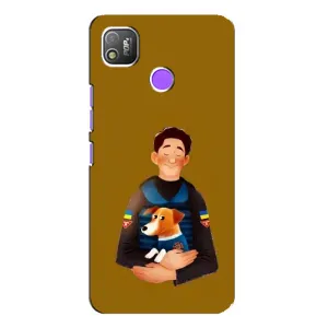 Чехол с принтом для TECNO POP 4 (ЗСУ Патрон)