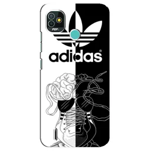 Чехол в стиле "Адидас" для Техно Поп 5 (Adidas шнурки)
