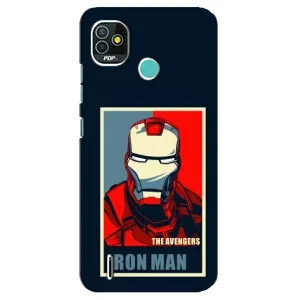 Чехол Супергерой Железный человек на TECNO Pop 5 (BD2p) (Art Iron man)