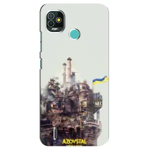 Чехлы на военную тематику для TECNO Pop 5 (BD2p) (Азовсталь)