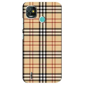 Чехол с Брендами одежды на Техно Поп 5 (Burberry стиль)