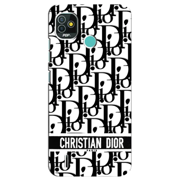 Чехол с рисунком «Christian Dior» для TECNO Pop 5 (BD2p)