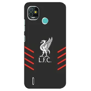 Силиконовые Чехлы принт Футбол на TECNO Pop 5 (BD2p) (Эмблема Liverpool)