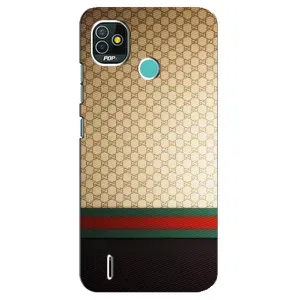 Чехлы Бренд GUCCI для TECNO Pop 5 (BD2p) (Фон Гуччи)