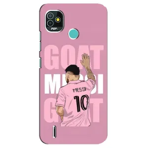 Чехлы Лео Месси в Майами на TECNO Pop 5 (BD2p) (GOAT MESSI)